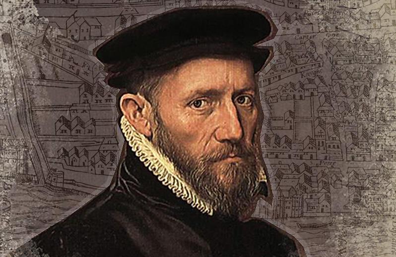 Sir Thomas Gresham in a painting by Anthonis Mor circa 1564